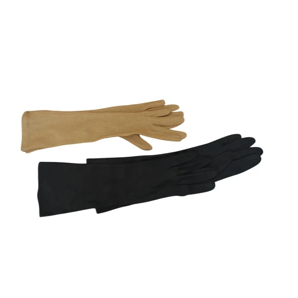 Vintage Womens Leather Gloves Lot 8 Pairs Bloomingdales Amedeo Perrone Black Tan
